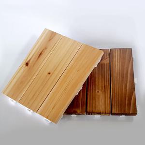 미앤미 편백 원목 조립식 마루 원목 25cm x 20.5cm 조립마루
