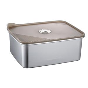 식품급 304 스테인레스 도시락통 냉장고 밀페 반찬통 세트  (300ml+500ml+700ml+1400ml)