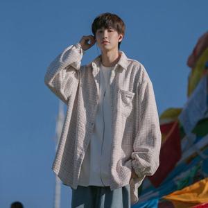 봄 가을 남성 긴팔 셔츠 루즈핏 빈티지 남방 긴팔티 캐주얼 얇은 상의 아우터 데일리 남자 셔츠 남방