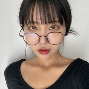 가벼운 티타늄 안경테 블루라이트차단안경 초경량 오버사이즈 당일출고/무료배송