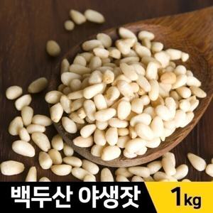 견과류백두산잣 1kg 햇잣 야생잣