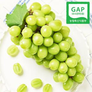 [GAP인증] 전남 신선 달콤한 샤인머스켓 3kg내외(3-6수)