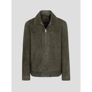 [로가디스] 고트 스웨이드 드리즐러 재킷  올리브 (RY583ZP01J)