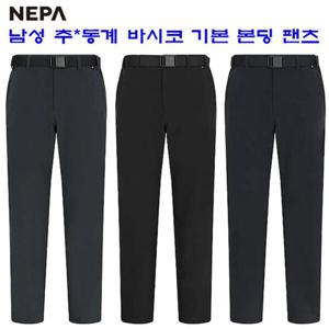 [네파][바지 팬츠](7J71601) 남성 겨울 바시코 에코 기본 본딩 바지 본딩팬츠