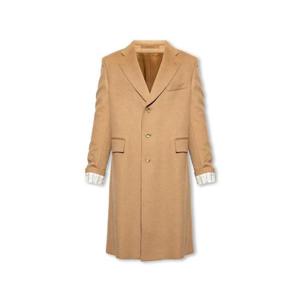 Gucci 시티 라벨 싱글 브레스티드 코트 753089ZAHGS 2250 TP934825504