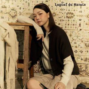 라삐아프25FW  울혼방 스팽글 라운드 풀오버 3종