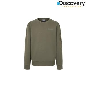 [디스커버리] 남성 와펜포켓 맨투맨 DMMT35051-BRS