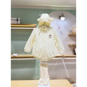 압소바HM (신생아슈트)자카코튼모달바디슈트(모자양말)(25FW) (QA2710621)