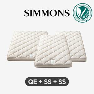 [3개묶음] 시몬스 N32 토퍼 QE+SS+SS