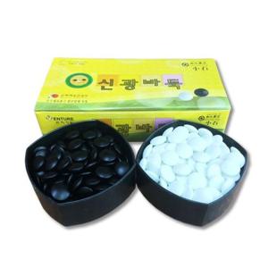 신광바둑 바둑알 소석/(300알 18x6) 조(1개입)