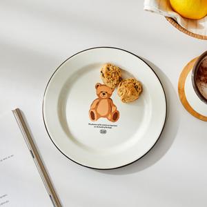 [모던하우스] 베어브런치 법랑 접시 20cm