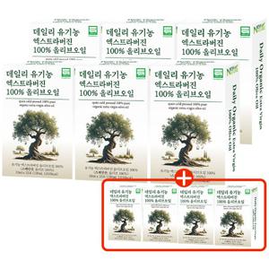 뉴네이처 데일리 유기농 엑스트라버진 올리브오일 6+4박스(10ml*150포)