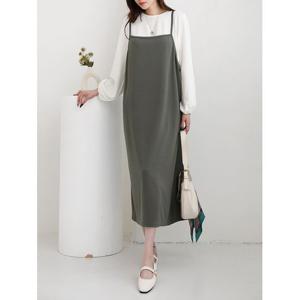 [시크루즈]나테 데일리 박스 뷔스티에 원피스_BDOP016