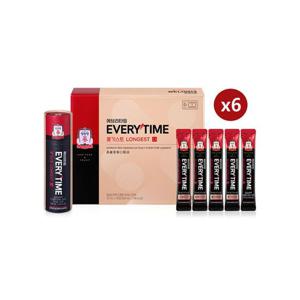 [정관장]홍삼정 에브리타임 롱기스트 10ml x 20포 6박스 (4개월분)