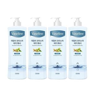 바세린 데일리 모이스춰 바디워시, 800ml, 4개