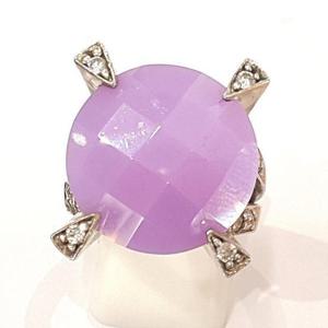 [블루케이] 실버925 자수정 합성석 반지250203-16