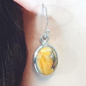 [블루케이] 터키석 원석귀걸이240316-07실버925탄생석