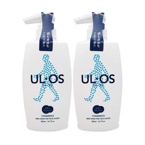 우르오스 스킨 워시 무향 500ml 남성 올인원 바디워시 2개 Ss