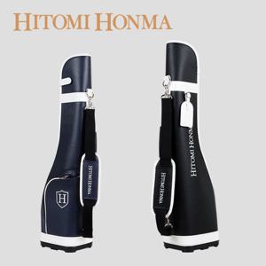 히토미 혼마 심플 배색 스탠드 하프백 파크골프가방(골프 파크골프 겸용)