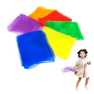 저글링 스카프 60 x 60cm(6컬러1세트)(SSJSC-6060) 기타스포츠완구 스포츠완구 완구 매트 스포츠 장난감 어린이