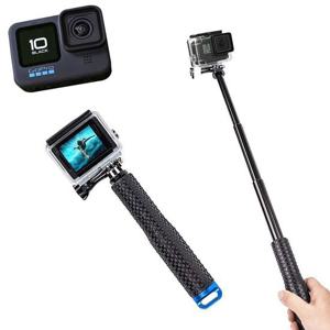 고프로10 호환 다이빙 스노쿨링 3단 셀카봉 GOPRO10