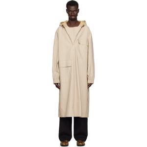 25 FW 드리스반노튼 남성 베이지 집업 코트 251358M176042