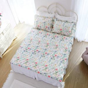 로라애슐리 블루밍 광폭 60수 모달 이불 패드 킹 (K)