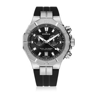 [마션틴트(잡화)][에독스] 공식수입 스위스명품 우레탄 밴드 남성시계 10113-3CA-NIN