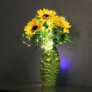 LED 크리스마스 트리 전구 조명 와이어 200구 투명
