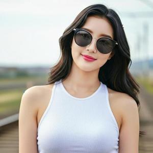 메트로시티 세이브존04 선글라스 캣츠형 여성 일상용 MU1415