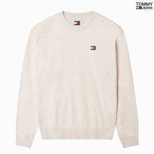 [백화점][타미진]공용 릴렉스핏 TOMMY 뱃지 맨투맨