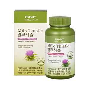 [지앤씨][GNC] 밀크씨슬 (650mg x 60캡슐 / 2개월분)