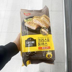 동원 퀴진 크리스피 통등심 돈까스 480g P0037_0372
