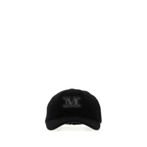 MAX MARA Black camel Fedora hat 2524576062600 003