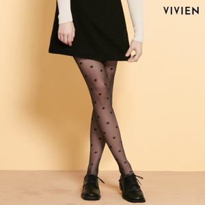 [비비안(스타킹)]폴카 도트 패턴스타킹  (PH3467)