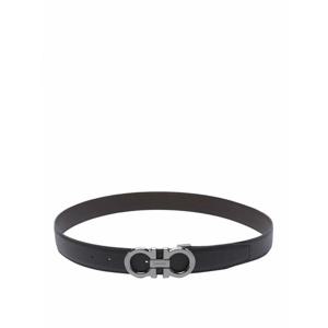 [SALVATORE FERRAGAMO] 라프리마 남성 벨트 Brown 앤 블랙 리버시블 간치니 689134679710 /8