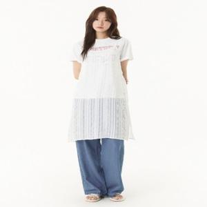 [플라스틱아일랜드] 레이스 레이어드 나시 원피스 PR2WO563