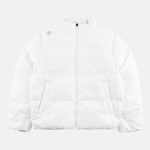 [데상트] 공용 스탠다드 푸퍼 오리털 숏 다운 화이트 SP323XDJ91