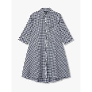 [엠포리오 아르마니 언더웨어]깅엄 체크 비치 로브 드레스(08-2-4-1-19-508 0824119508)