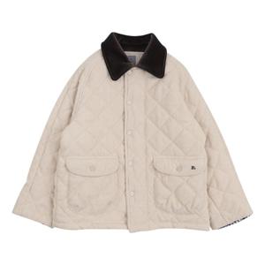 빈 BY61JK02IV아이보리 패딩 코듀로이 자켓