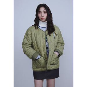 [클라이드]유니 스누피 퀼팅 누빔점퍼 FODJP971U