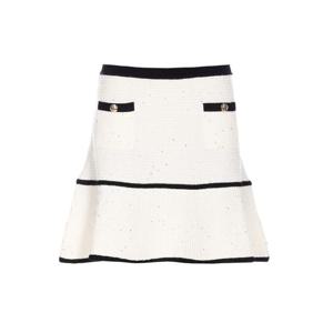 리우조   미디스커트 FW25 CF5133MS18F03A21 6241212 White