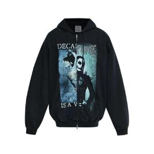 베트멍 그래픽 프린트 후드 집업 UCF76ZU950BB