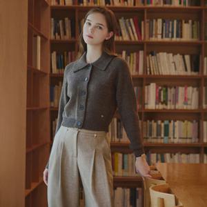 [25 F W] 잇미샤 카라 니트 가디건 ITP9ZCD410