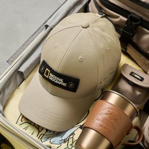 내셔널지오그래픽 N255AHA580 엔지니어드 볼캡 BEIGE