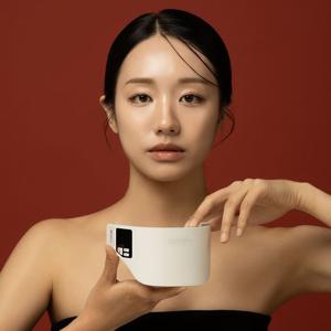 [무케] 뷰앤디_넥세라 나노 EMS 목주름 디바이스 근적외선LED 피부관리 탄력 리프팅