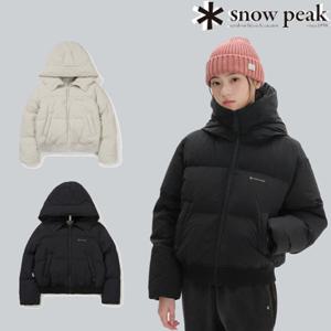 스노우피크 택가 329000 S24WWG-DJ63 여성 후드 블루종 다운 자켓