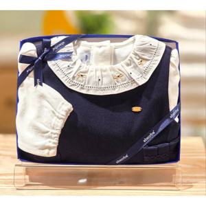 압소바 HK(아기원피스)알트 점퍼스커트 세트(25년FW상품) (A2525112K)