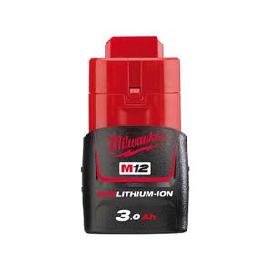 MILWAUKEE 충전배터리_M12B3 12V/3.0Ah 리튬이온 배 자재