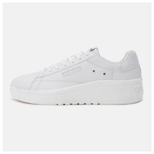[데상트]데상트운동화 JQS SP123LSN16-WHT 코트 D 플랫폼 스니커